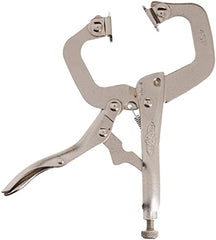 Irwin 165 4-Inch Locking C-Clamp with Swivel Pads