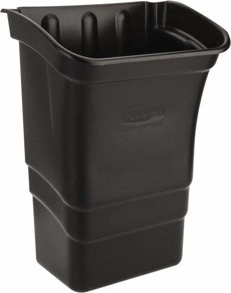 RUBBERMAID Rubbermaid FG335388BLA 8 Gal Rectangle Trash Can Black