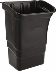 RUBBERMAID Rubbermaid FG335388BLA 8 Gal Rectangle Trash Can Black