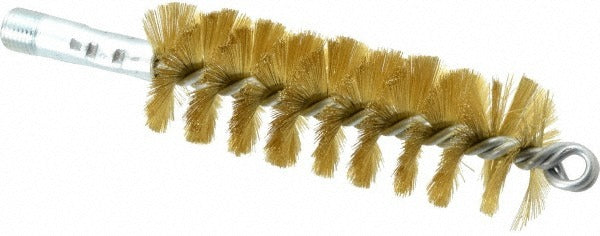 SCHAEFER BRUSH Schaefer Brush 43639 Tube Brush 1-1/2 in Brass Bristles