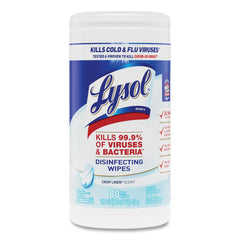 RECKITT Lysol RAC89346CT Disinfecting Wipes 80ct 6 Canisters