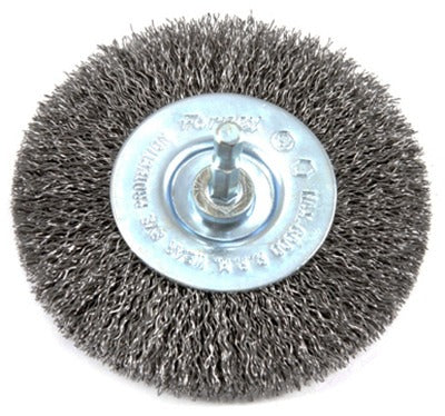 FORNEY Forney Industries Inc 72739 Crimped Wire Wheel 4 in