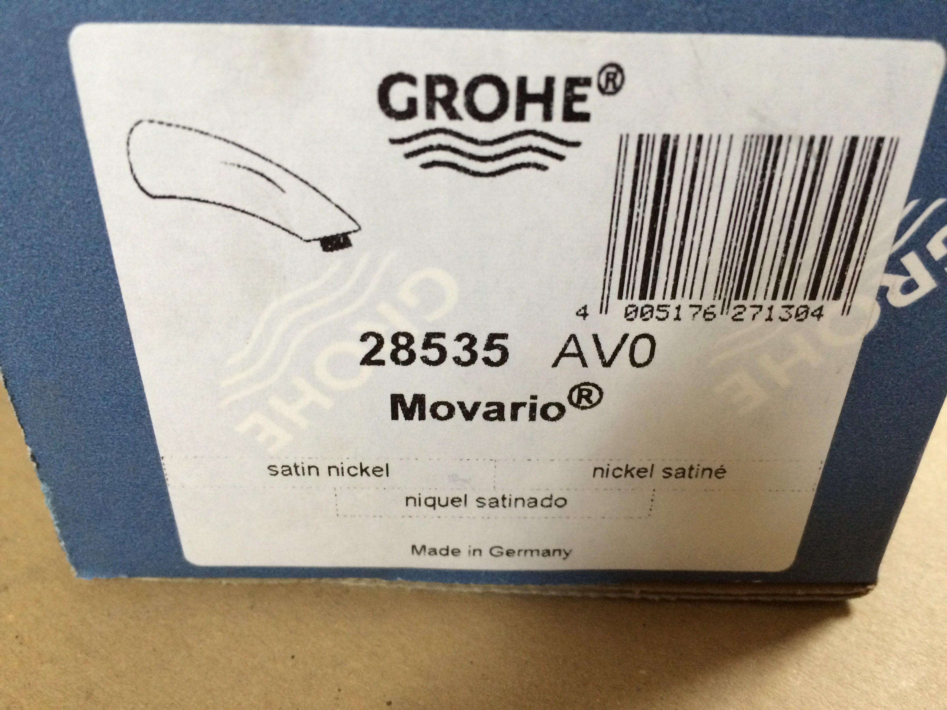 GROHE 28535AV0 BATHROOM EXHAUST FANS & KITS