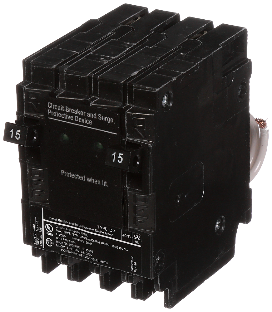 SIEMENS QSA1515SPD CIRCUIT BREAKERS