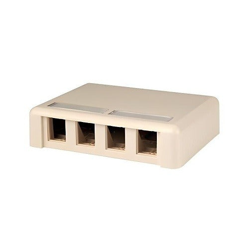 ORTRONICS Ortronics 404HDJ4-00 4-port Smb Hdj Surface Mount Box