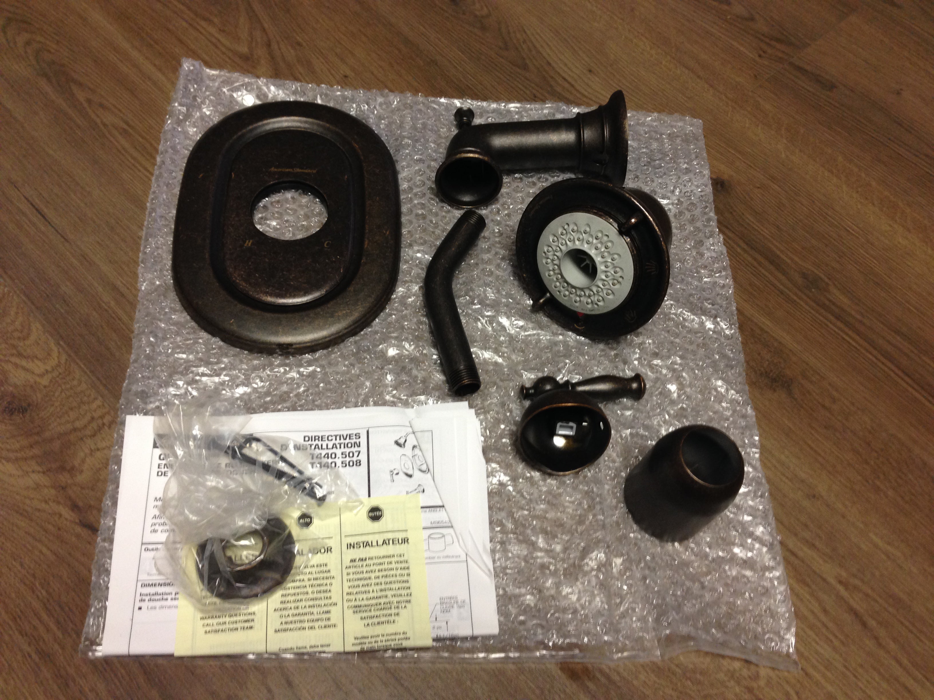 AMERICAN STANDARD T440508.224 SHOWER HEADS