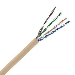 Generic / Unbranded dc-cat5e-bg-rl Cat 5e Cable 4 Pair 1000 Ft Beige Pvc