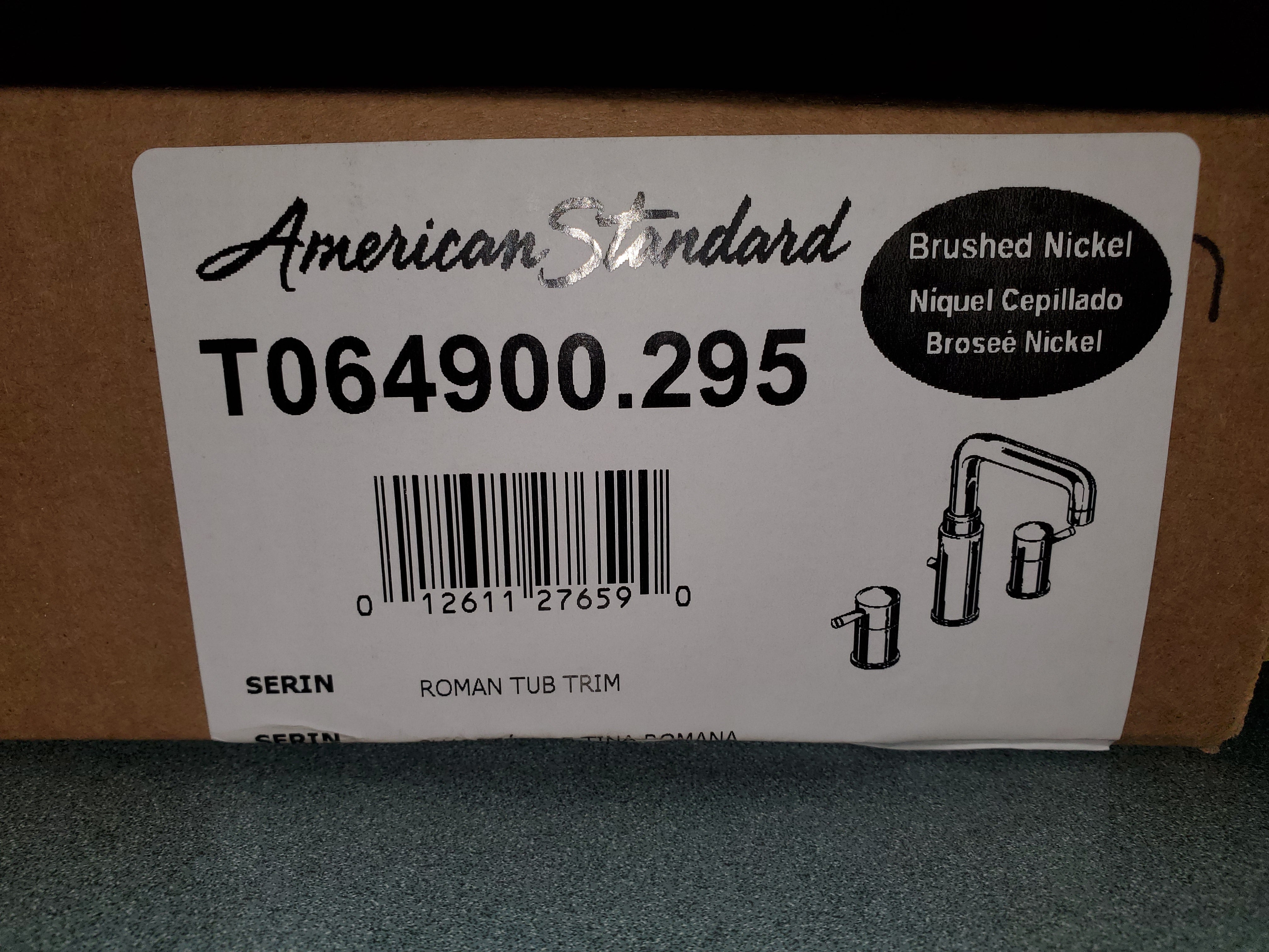 AMERICAN STANDARD T064900.295 BATH & KITCHEN FAUCETS