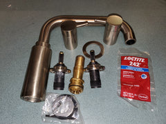 American Standard T064900.295 Serin Roman Tub Trim Kit-Less Valve Brushed Nickel