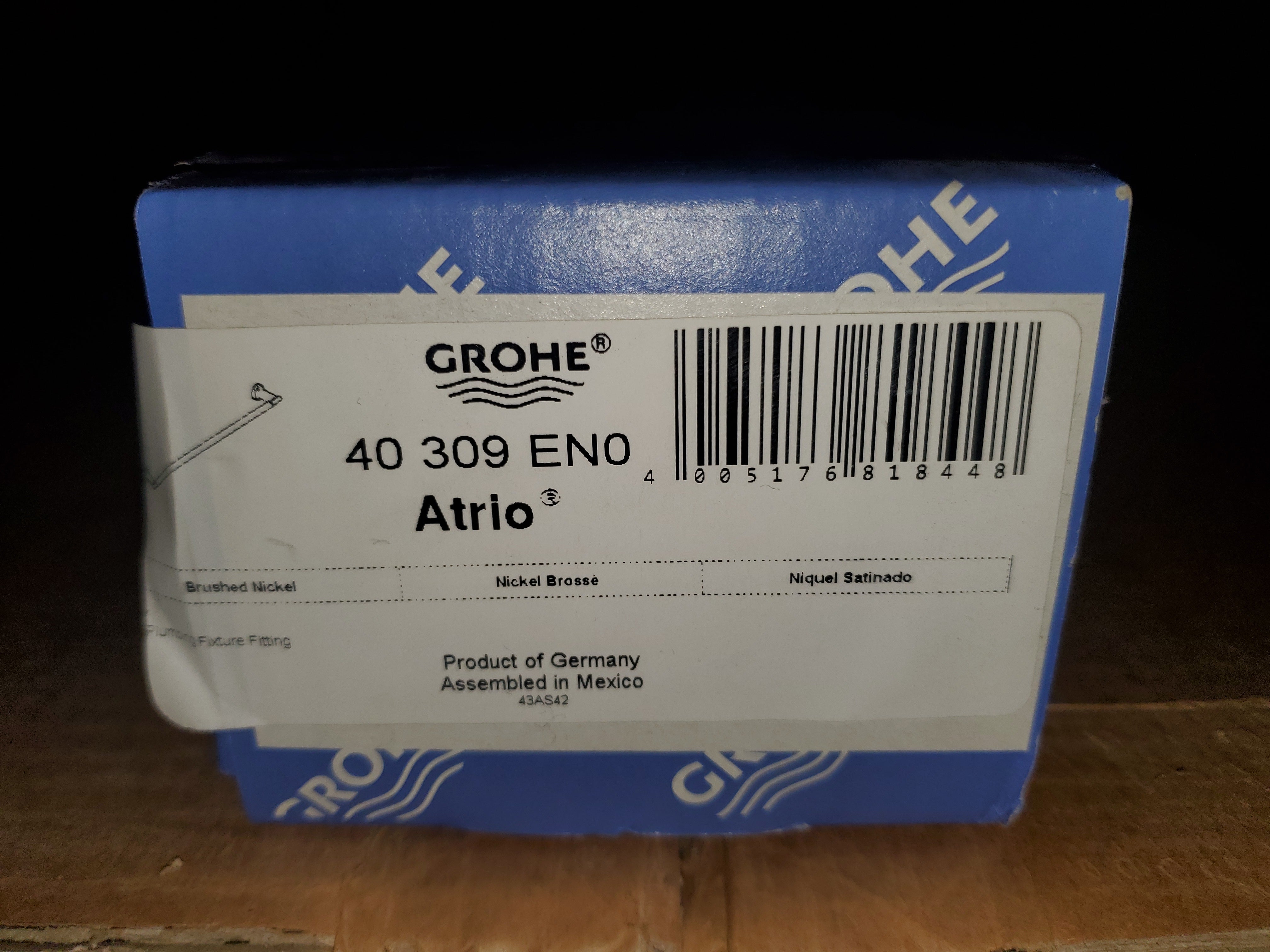 GROHE 40309EN0 BATH GRAB BARS
