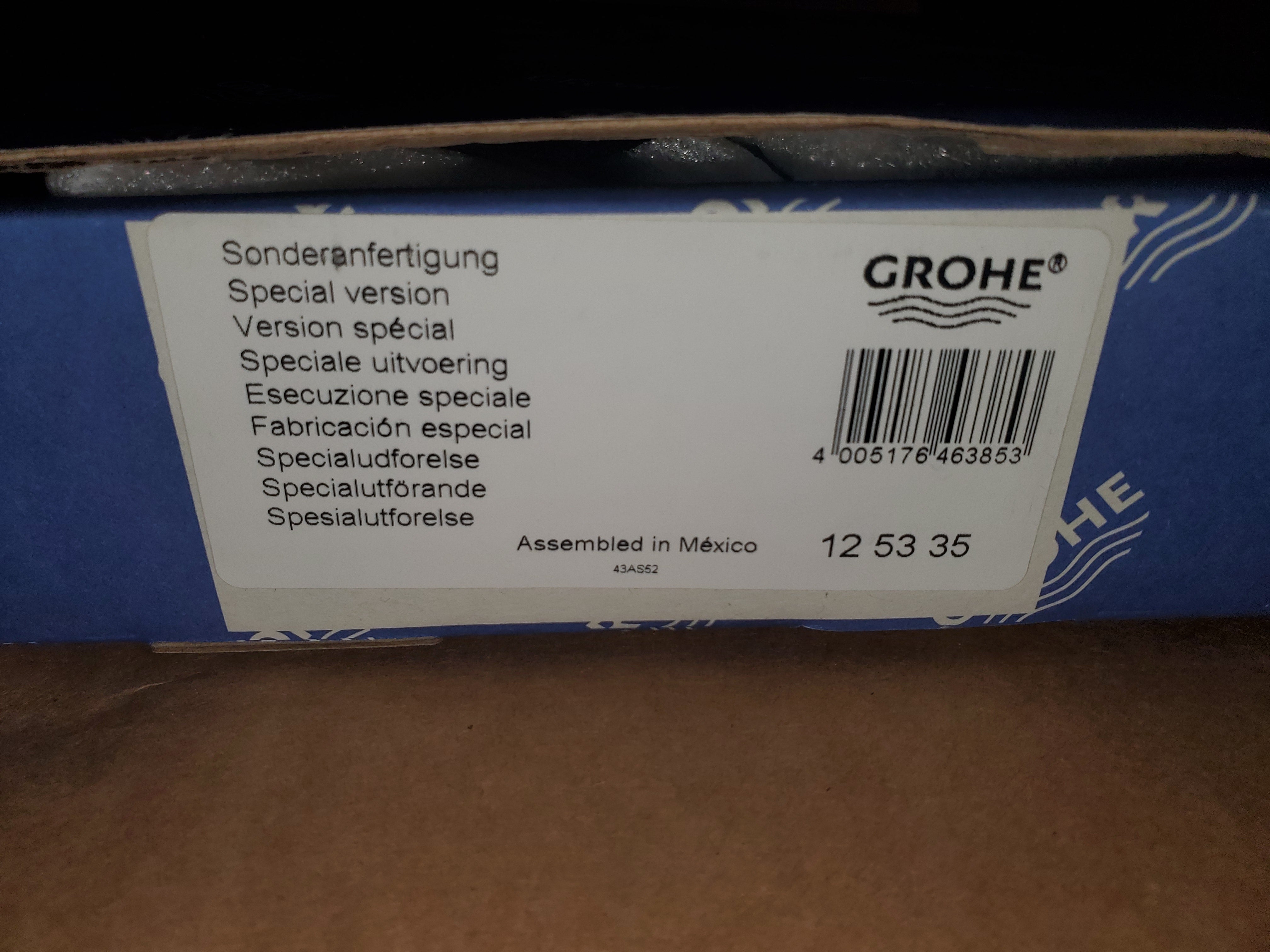 GROHE 125335 ZONE VALVES