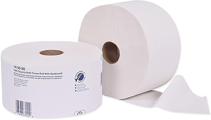 TORK Tork TRK160090 Bath Tissue Roll w/ OptiCore 2-Ply 3.80 in x 583.30 ft 12/Carton