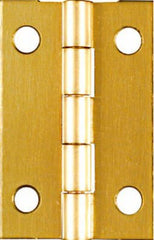 NATIONAL HARDWARE National Mfg N211-292 Solid Brass Hinge 1.5x1 in 2 Pack