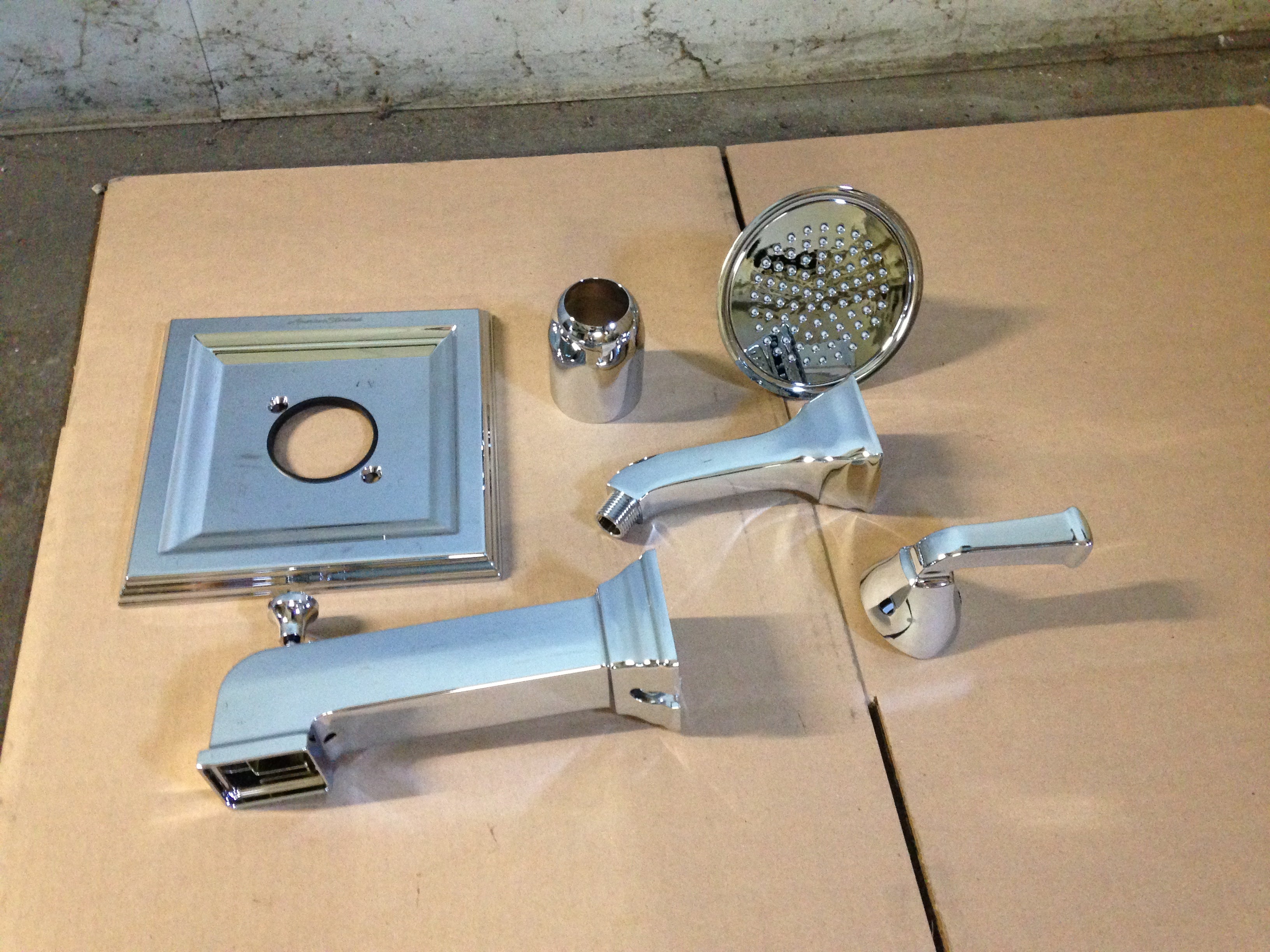 AMERICAN STANDARD American Standard T555522.002 Town Square Pressure Balance Bath/Shower Trim Kit