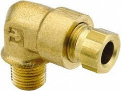 PARKER Parker 169HD-10-8 Compression Male Elbow 1/2 in Brass