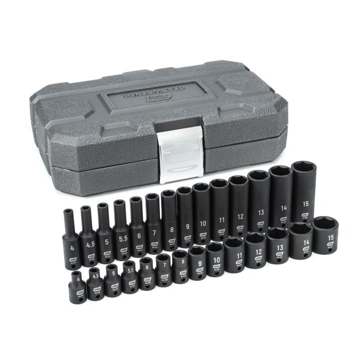 GEARWRENCH Gearwrench 84901 1/4 in Drive Metric Socket Set 28 Pc