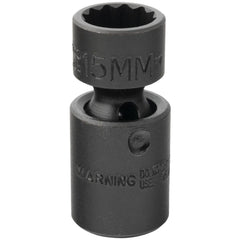 PROTO Proto J77515MP Impact Socket 3/8 in Drive 15mm 12-pt