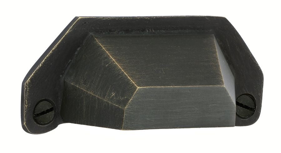 EMTEK Emtek 86050MB Bin Cabinet Pull Medium Bronze