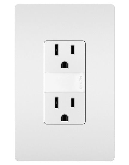 LEGRAND Legrand TPJ3-W Trademaster Junior Jumbo Standard Wallplate (3 Gang 4.9 in x 6-15/16 in)