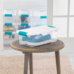 STERILITE Sterilite 14928012 latching storage box 6 qt (12 pack)