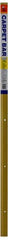 FROST KING Thermwell H113FB/6 Satin Gold Fluted Carpet Bar 1x72 in