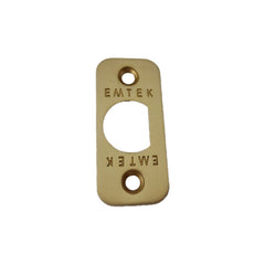 EMTEK Emtek 83231US4 Radius Corner Faceplate Satin Brass