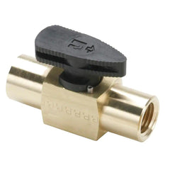 PARKER Parker C552304 Plug Valve 250 Psi 1/4 Inch Fnpt Brass