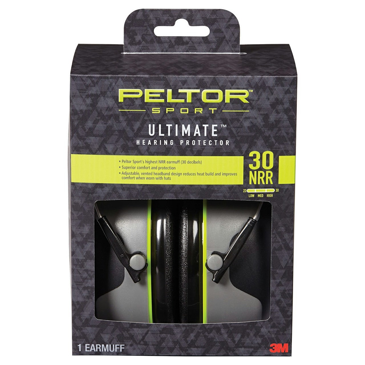 3M 3M 70006956703 Peltor Sport Ultimate Earmuff Nrr 30 Db