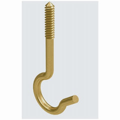 NATIONAL HARDWARE National Mfg N274-936 Brass Ceiling Hook 2.5 in 25 Lb