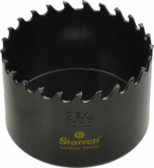 STARRETT Starrett 65630 Hole Saw 2-3/4 in Carbide Tipped