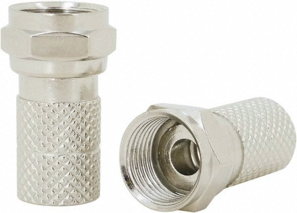 IDEAL INDUSTRIES Ideal 85-037 F-type Crimp Coaxial Connector RG6 10-pack