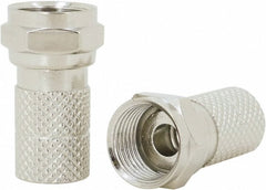 IDEAL INDUSTRIES Ideal 85-037 F-type Crimp Coaxial Connector RG6 10-pack