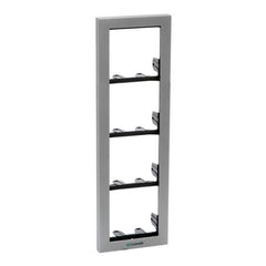 COMELIT Comelit 3311/4S Ikall Series Module-Holder Frame Complete with Cornice for Module 4 Module