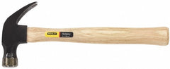 STANLEY Stanley 51-616 Curved Claw Nail Hammer 1 Lb Wood Handle