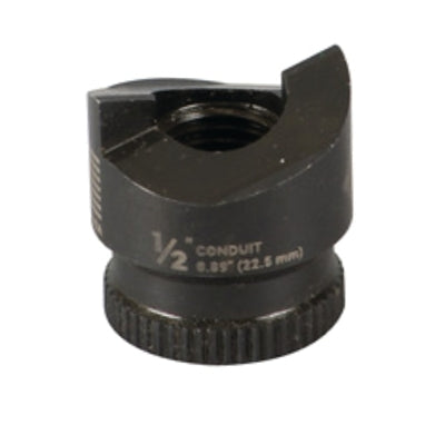 GREENLEE Greenlee K2P-1/2 Round Knockout Punch, 0.89 in Dia Cutting, 1/2 in Conduit/Pipe