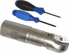 SECO TOOLS Seco 02740375 Indexable Ball Nose End Mill 2 in Straight Shank