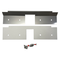 CONTINENTAL CONTINENTAL W010-0347 Woodstove Air Wash Shield with Gasket