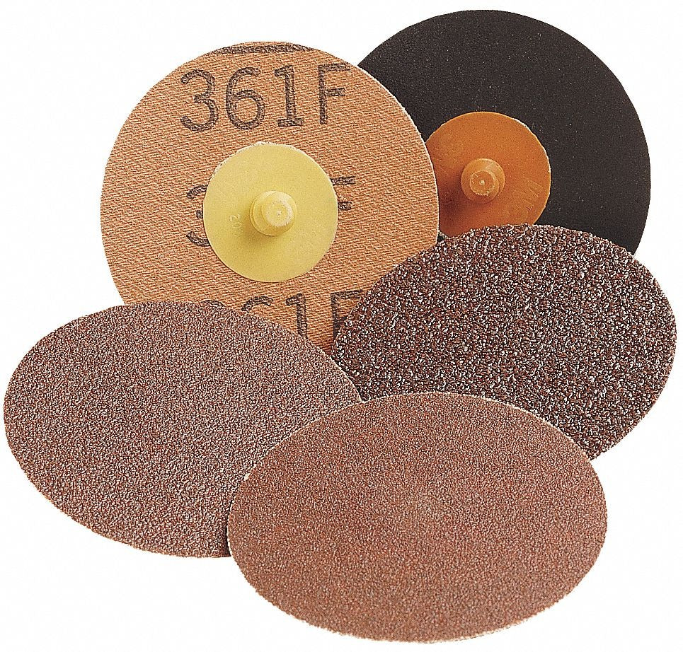 3M 3M 7000000389 Roloc 361F 3 inches P120 Fine Grade Disc (50/Pack) 3MA051144-22406
