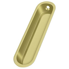 DELTANA Deltana FP828U3 Flush Pull 4x1x0.5 in Bright Brass