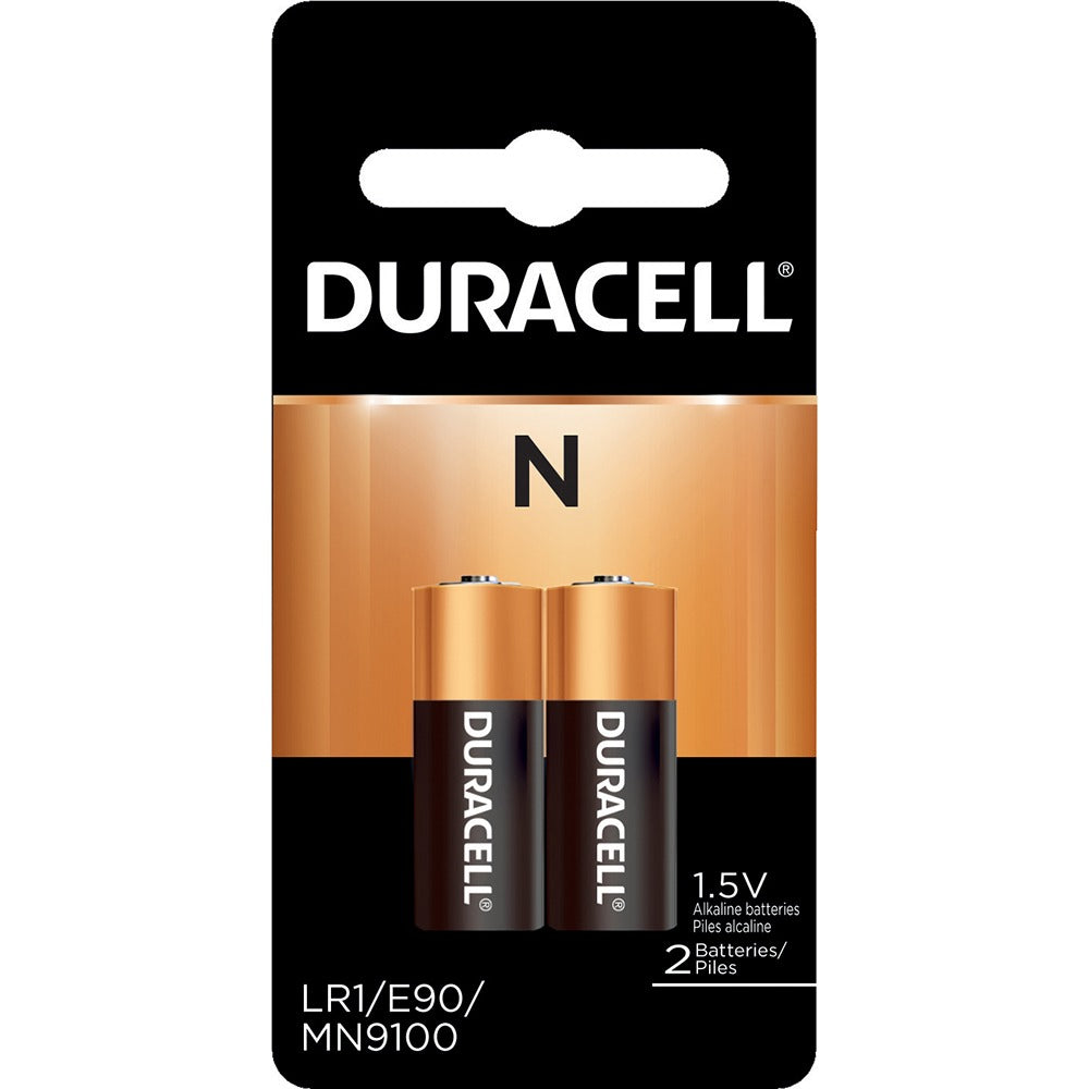 DURACELL Duracell Size N Alkaline Battery 1.5V Button Tab 2-pack