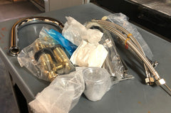 GROHE 2006900A 8-Inch Chrome Widespread 2-Handle L-Size Bathroom Faucet 1.2 GPM / NO HANDELS