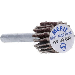 MERIT Merit Abrasives 08834137472 Mounted Flap Wheel 120 Grit
