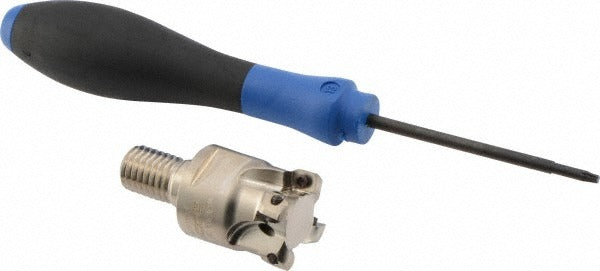 SECO TOOLS Seco 02789775 Indexable High-feed End Mill 0.75 in Modular