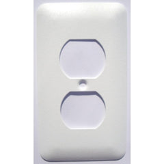 MULBERRY METAL PRODUCTS Mulberry Metal Products 75101 1-Gang Duplex Princess Wallplate (5 in x 2.75 in)