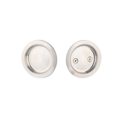 EMTEK Emtek EETPDRND62SN Round Pocket Door Lock Satin Nickel