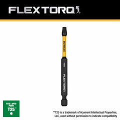 DEWALT Dewalt Accessories DWA3TX25IR Torx T25 Impact Ready Bit 5 Pack
