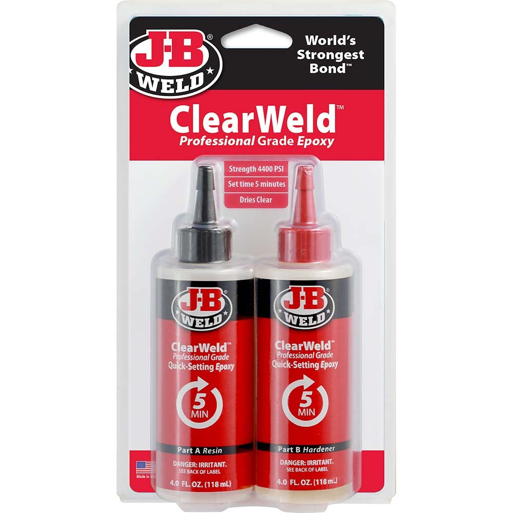 JB WELD J-b Weld 50240H Two-part Epoxy Adhesive 8 Oz Bottle