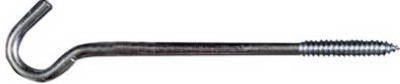 NATIONAL HARDWARE National Mfg N221-002 Zinc Screw Hook 3/8x10 in 10-pack
