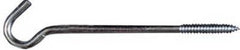 NATIONAL HARDWARE National Mfg N221-002 Zinc Screw Hook 3/8x10 in 10-pack