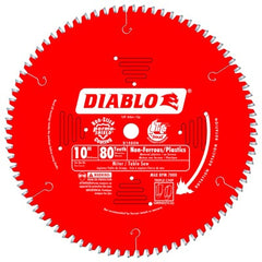 DIABLO Freud D1080N 10 in 80T Non-ferrous Plastic Saw Blade